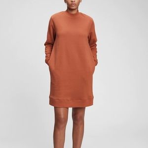 New Mockneck Sweatshirt Dress with Pockets!!